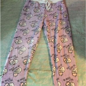soft & cozy lounge Purple pjs with dogs